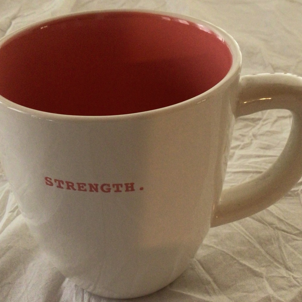 Rae Dunn Mug. STRENGTH